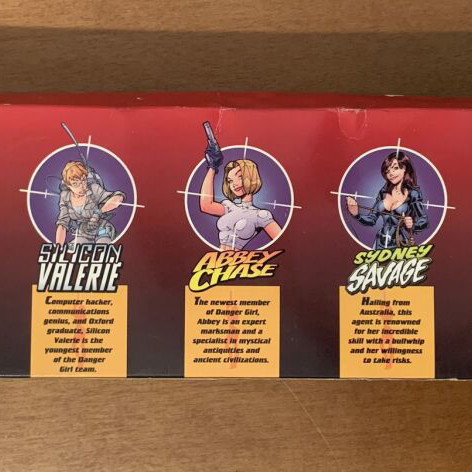 Danger Girl full set 7 mini figures DC Direct 1999 new