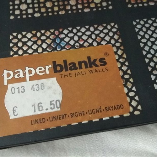 Paperblanks notebook new with 240-card holder