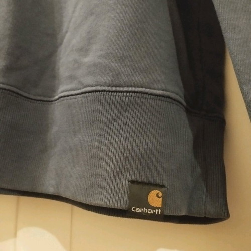 Carhartt Wip men's hoodie small, like new, blue and yellow