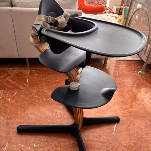 Stokke Nomi high chair like new, navy -  200,00 - Vendora.cy