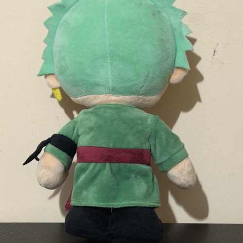 One Piece Zoro plush toy used, good condition