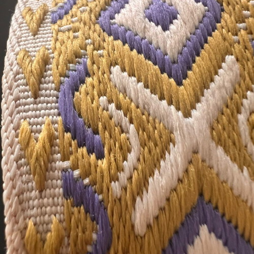 Woven strap with leather new for bags