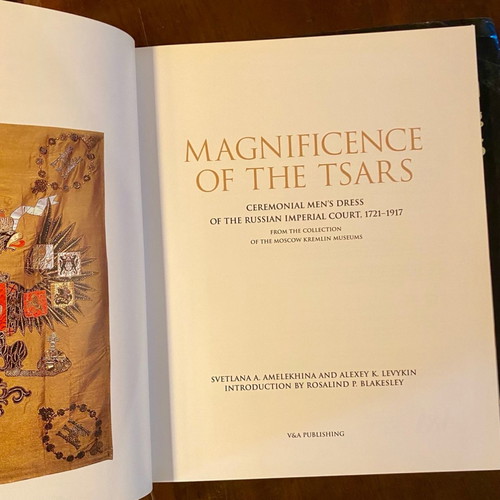 The Magnificence of the Tsars coffee table book like new from V&A exhibition
