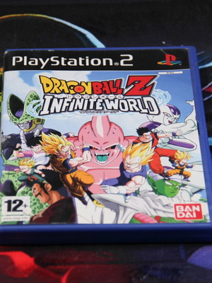 Dragon Ball Z Infinite World PlayStation 2 PS2 μεταχειρισμένο, ταλαιπωρημένο cd