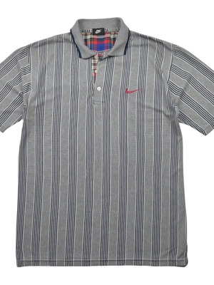 Nike Vintage 90s Grey Polo used, size Large