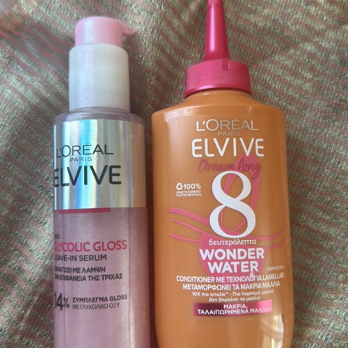 L’Oréal Elvive Glycolic Gloss and Wonder Water set like new