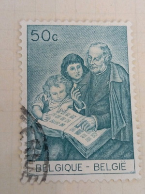 Γραμματόσημο Βελγίου 1965 σαν καινούργιο, young philatelists