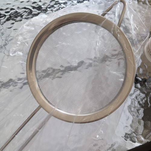 Strainer inox 16cm diameter new from Jumbo