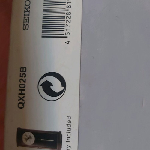 Seiko pendulum clock new with modern design