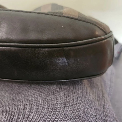 Burberry handbag used, brown with minor wear