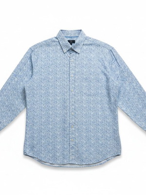 Fynch-Hatton floral print shirt size XL like new, blue