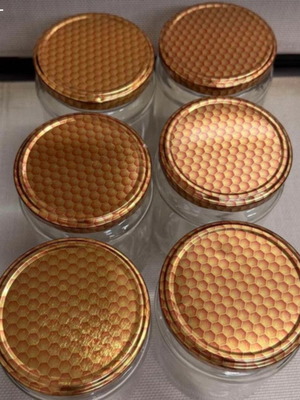 Glass jars, pack of 6