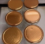 Glass jars, pack of 6
