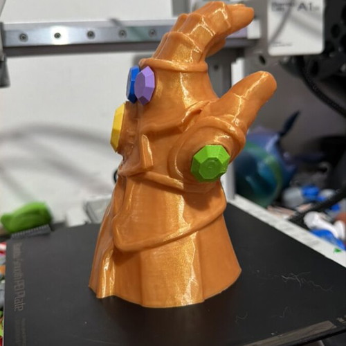 Infinity Gauntlet 3d printed new, perfect gift for Marvel fans