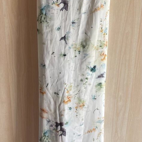 Zara satin dress new, size S, white
