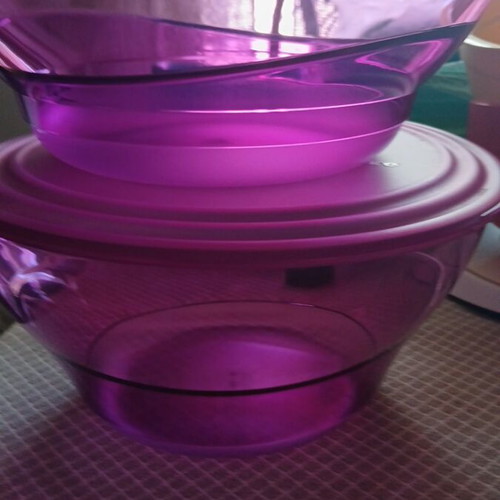 Tupperware containers 3.2 and 4.6 liters new
