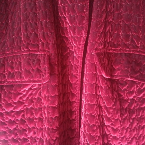 Zara women's coat bordeaux like new, size L