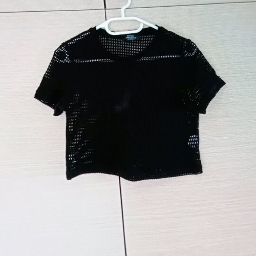 Bershka women's black blouse size M like new