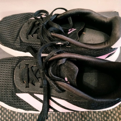 Adidas athletic shoes No 36 2/3 used, black
