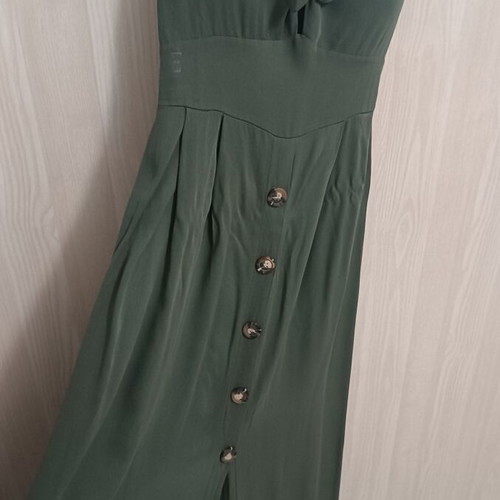 Dress khaki Otwo like new with cups, size M