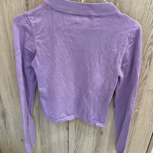 Stradivarius thin sweater like new, crop top, size M, purple