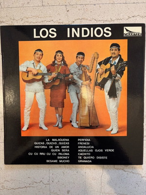 Los Indios vinyl used, folk