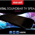  MAXELL MXSB-252 DIGITAL SOUNDBAR TV SPEAKER BLACK