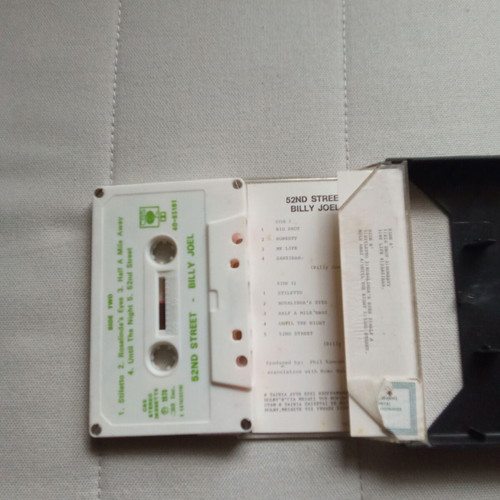 Billy Joel 52nd Street audio tape used, 1980s
