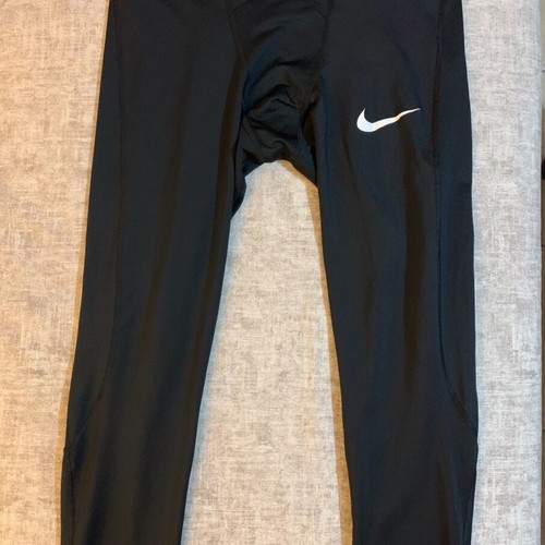Nike Men's Athletic Compression Capri Leggings Black like new