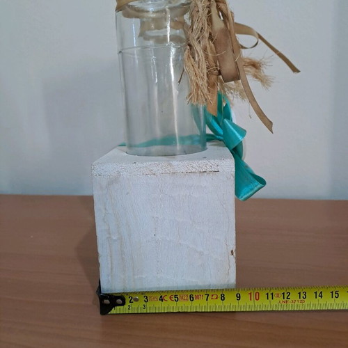 Trio wooden vase used
