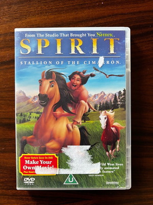 Spirit DVD children's movie like new with English subtitles