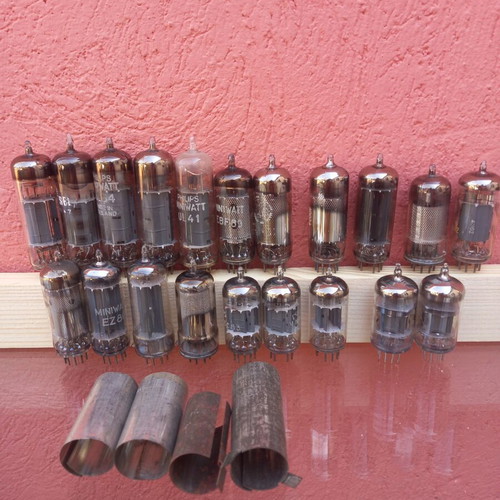 Vacuum tubes used
