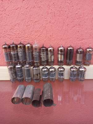 Vacuum tubes used