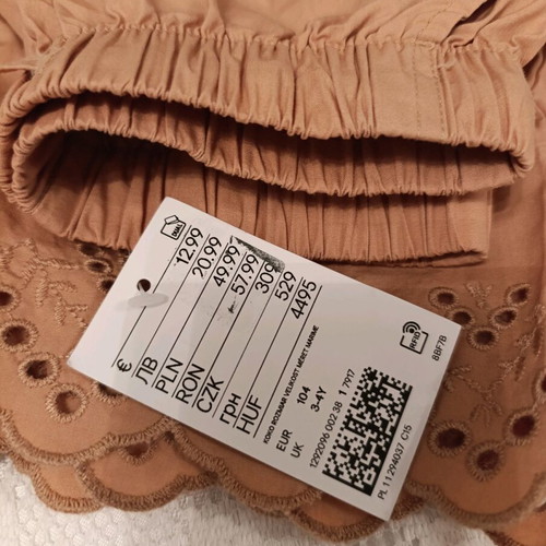 H&M Girls' Summer Set new, beige and brown