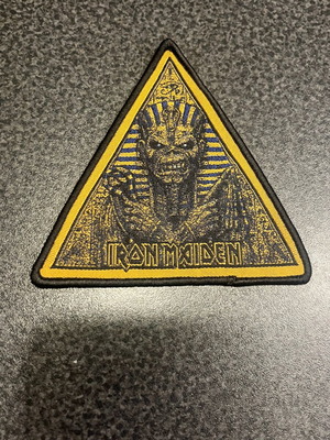 Iron Maiden Powerslave embroidered patch