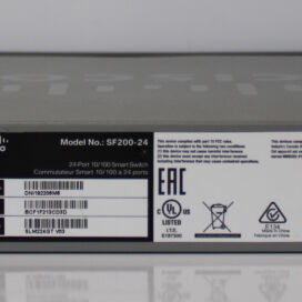 Cisco 200 SF200-24 switch restored