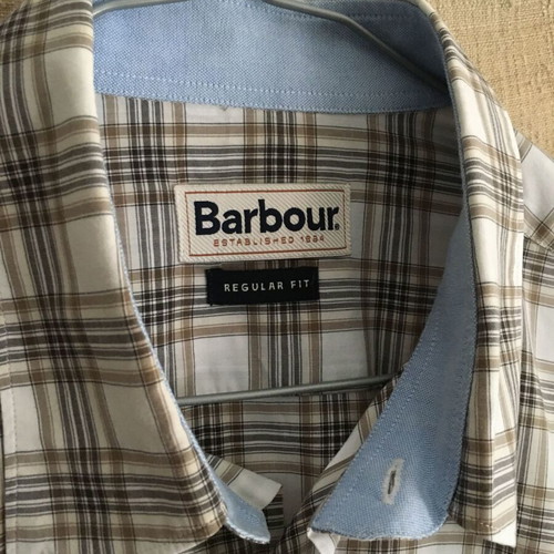 Barbour tartan shirt size L like new, 100% cotton