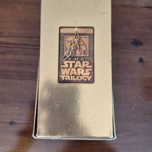 Star Wars Trilogy VHS set used, 1997 edition with Greek subtitles