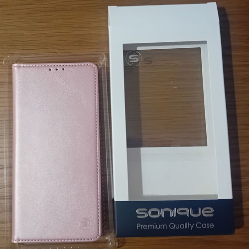 Xiaomi Redmi Note 13 mobile phone case, pink metallic