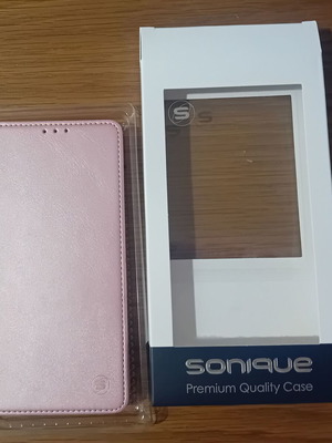 Xiaomi Redmi Note 13 mobile phone case, pink metallic