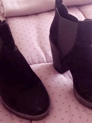 Μποτάκια Chelsea 38 μεταχειρισμένα, μαύρα