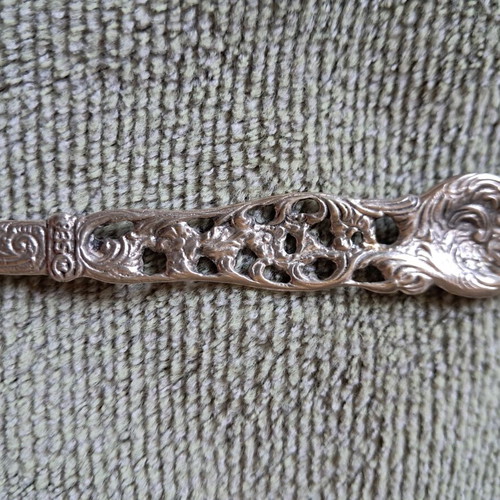 Silver letter opener 835 vintage, 15.5 cm