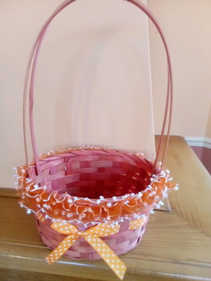 Easter basket unused
