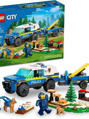 Lego 60369 Mobile Police Dog Training brand new