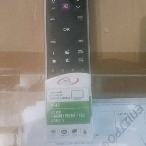 Remote control 0148 Hitachi Vestel F&U new for LED TV