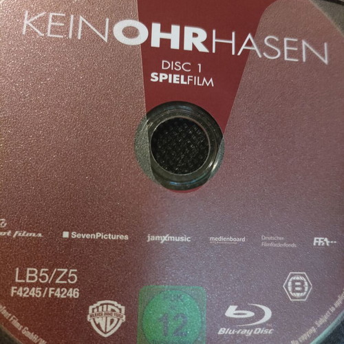 Keinohrhasen Blu-Ray like new, German comedy romance