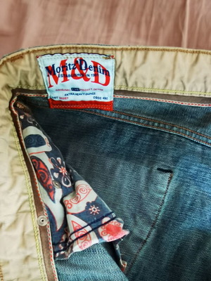 Moritz men's jeans like new, size 36, blue