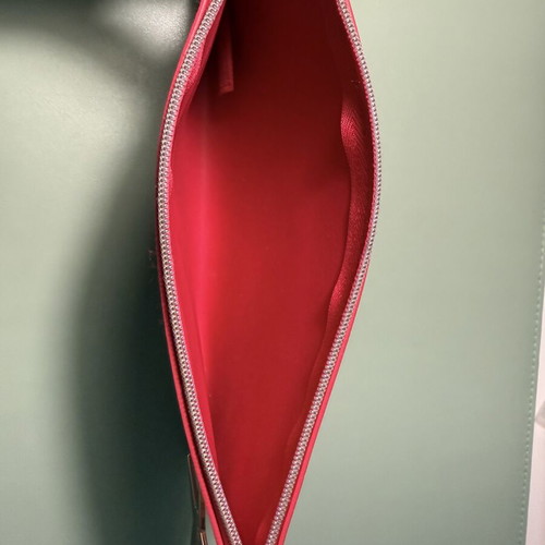 Lancôme toiletry bag like new, fuchsia with pink-gold star charm