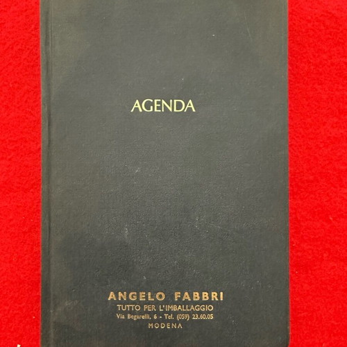 Ατζέντα Modena 1974 μεταχειρισμένη