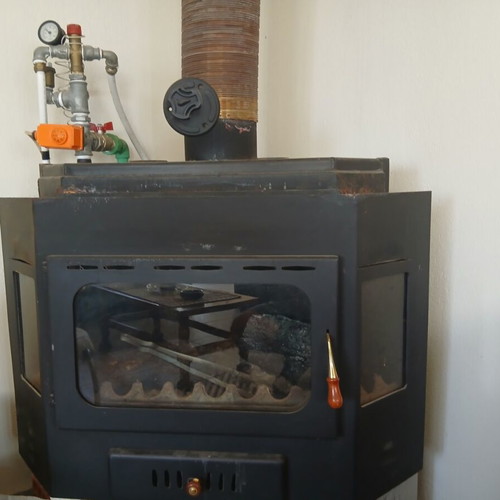 Water Boiler Fireplace like new